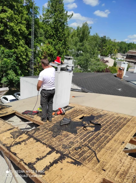 Image de couverture de l'album Pose de toiture bitumée – Bondoufle